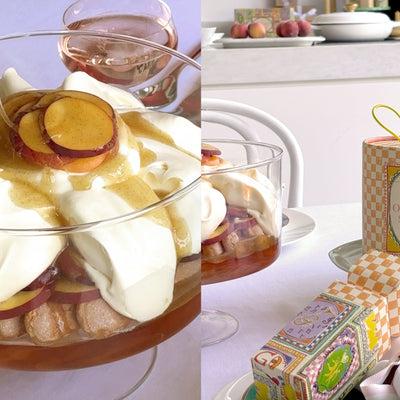 Donna Hay's Peachy Vanilla Trifle