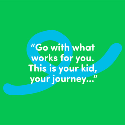 New mum, please go easy on yourself.