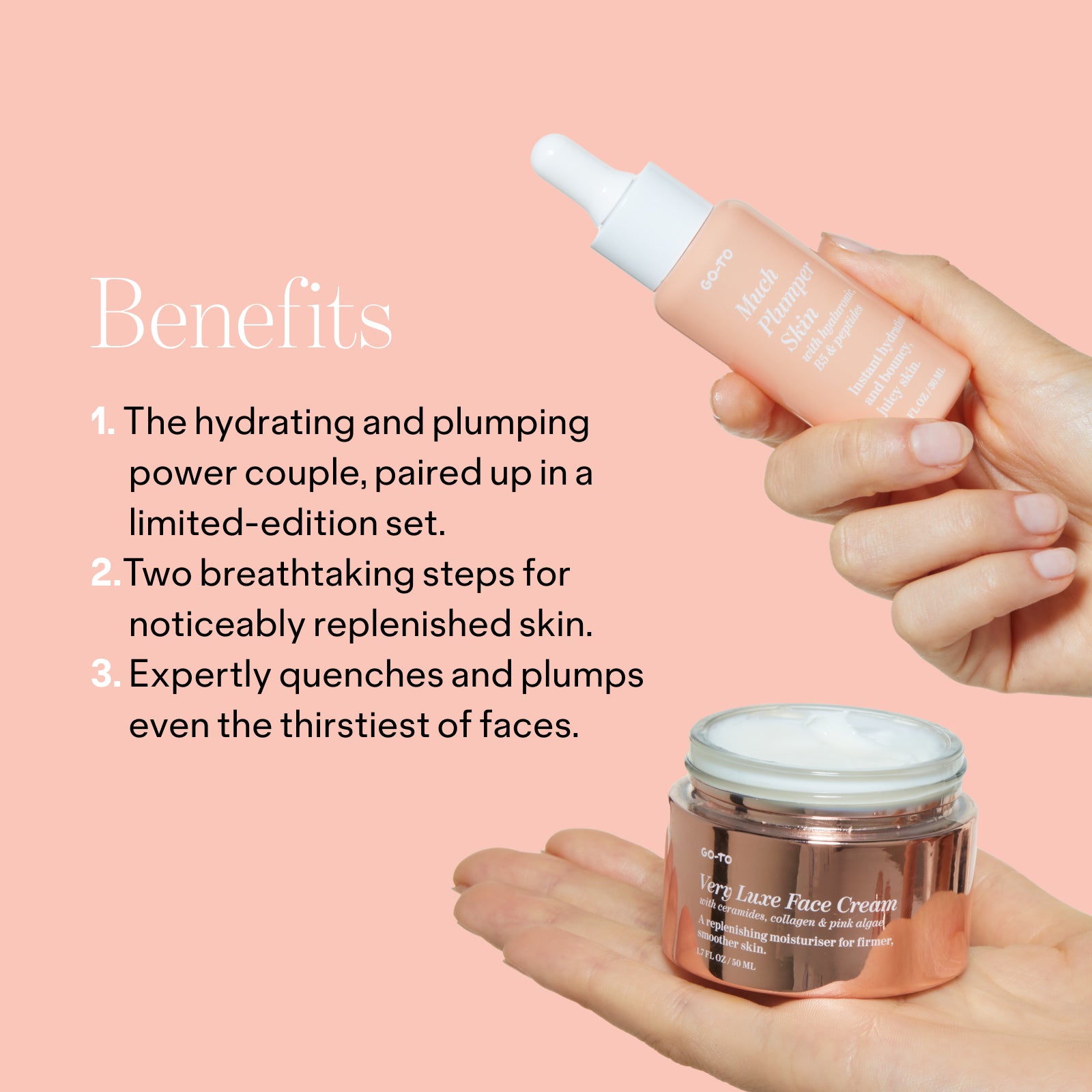 Pumped Up Skin Gifts & Sets Go-To Skincare