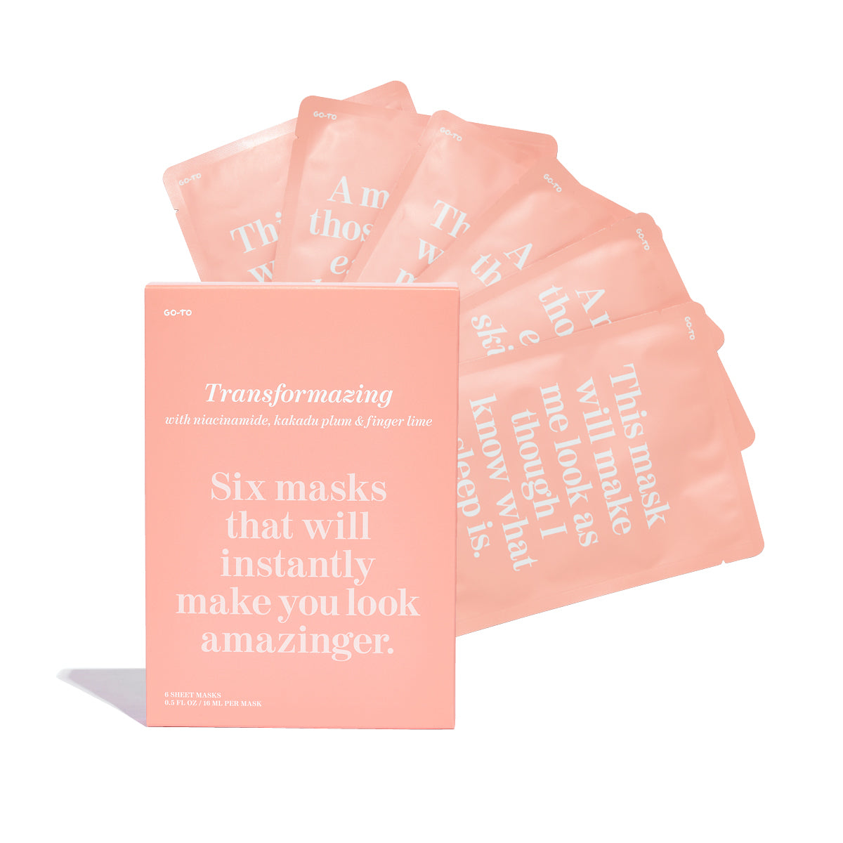 Transformazing Face Mask Go-To Skincare Six Pack