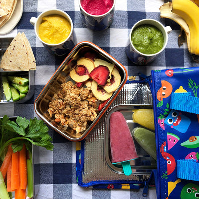 Five easy snacks that kids will want to eat.