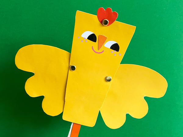 Turn Super Softy into a dancing Easter chick.