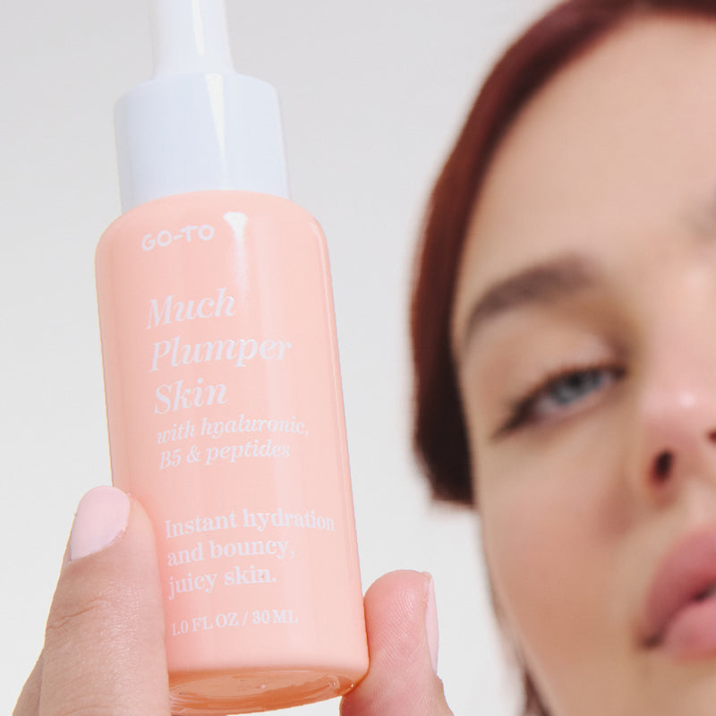 Much Plumper Skin Face Go-To Skincare   